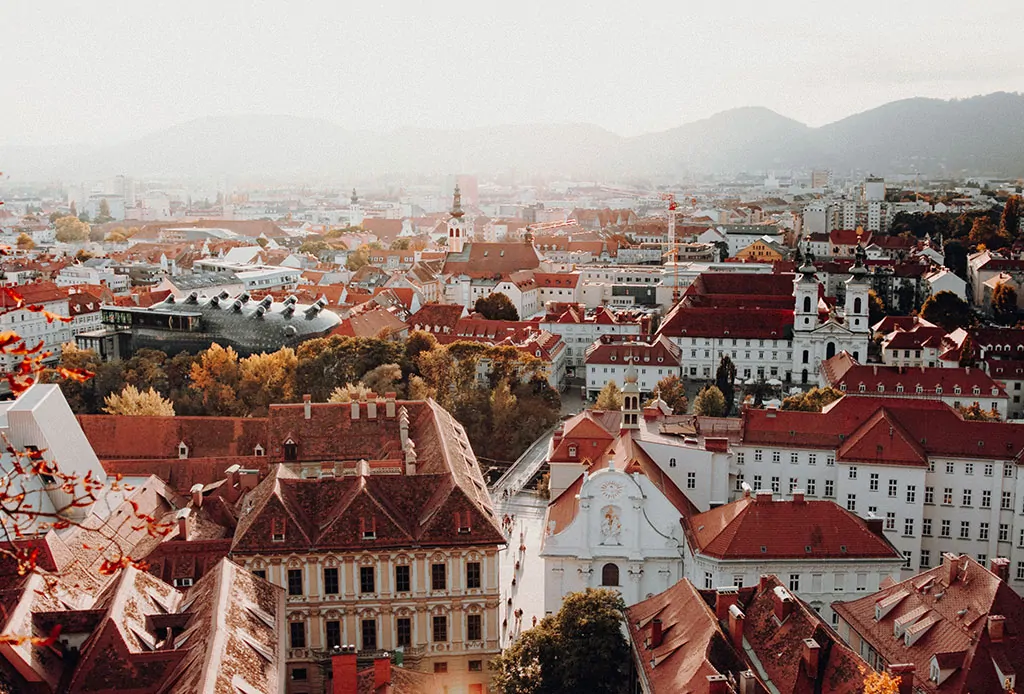 Graz von oben