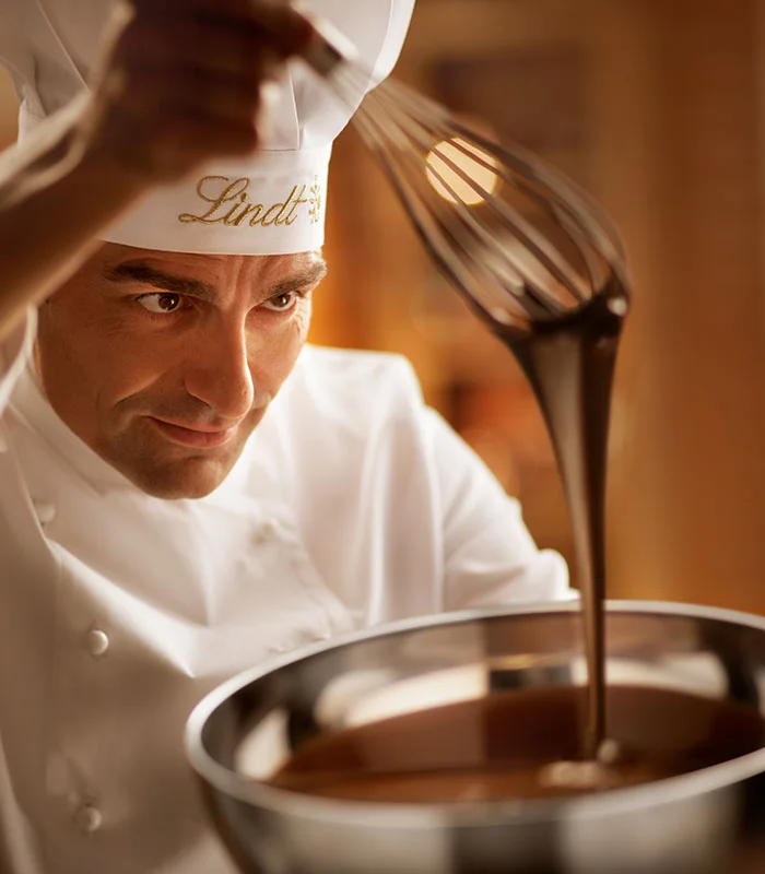 Man hinter Lindt Schokolade